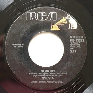 Sylvia - I'll Make It Right With You / Nobody 45 rpm Vinyl 7" Single